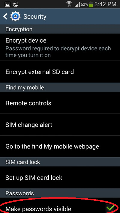 Password Protect SD Card Data