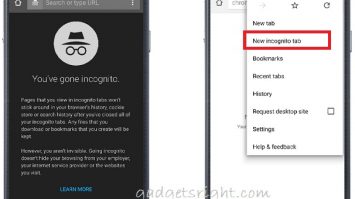 Incognito Mode